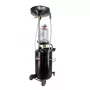 AWTOOLS AW10415BL manuaalinen pyörivä öljypumppu 200L tynnyreille, 20 L/min, valurauta, teleskooppi-imuputki, 2 inch BSP