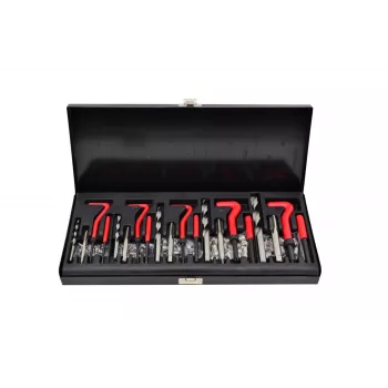 AWTOOLS AW16520 19-osainen HSS-kierrepakasarja metallilaukussa, 1-10 mm, DIN 338, metallille, teräkselle, muoville, puulle