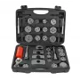 AWTOOLS AW18835 digitaalinen työntömitta 150 mm ruostumaton teräs LCD-näytöllä, mm/tuuma, ±0,02 mm tarkkuus