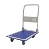 AWTOOLS AW23200 100L 4-pyöräinen puutarhakärry ilmakumirenkailla, 250 kg kantavuus, teräsrunko, musta/vihreä