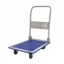 AWTOOLS AW23200 100L 4-pyöräinen puutarhakärry ilmakumirenkailla, 250 kg kantavuus, teräsrunko, musta/vihreä