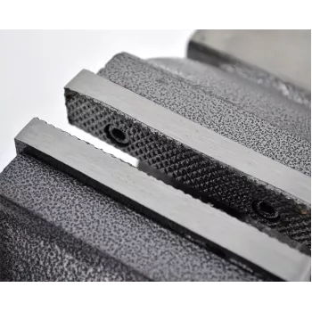 AWTOOLS AW24236 ruuvipuristin 125 mm leuan leveys, pyörivä valurautajalka