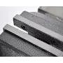 AWTOOLS AW24236 ruuvipuristin 125 mm leuan leveys, pyörivä valurautajalka