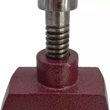 AWTOOLS AW24307 ruuvipenkki 100 mm leukaleveys valurauta kiinteä jalusta alasin