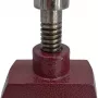 AWTOOLS AW24307 ruuvipenkki 100 mm leukaleveys valurauta kiinteä jalusta alasin