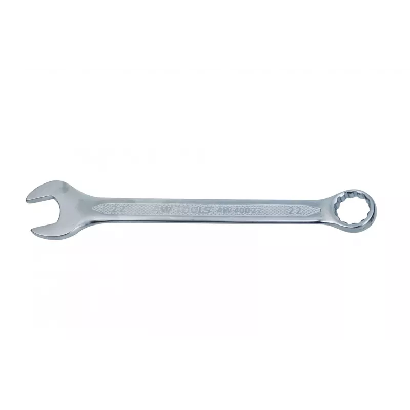 AWTOOLS AW40046 46 mm yhdistelmäavain, kromi-vanadiiniteräs, 12-kulmainen, DIN 3113