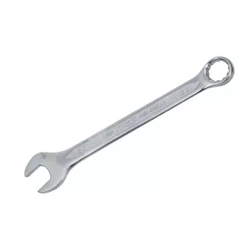 AWTOOLS AW40046 46 mm yhdistelmäavain, kromi-vanadiiniteräs, 12-kulmainen, DIN 3113