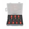 AWTOOLS AW47307 7-osainen HSS-kierrepakasetti DIN 338 – 2-10 mm metallille, puulle ja muoville
