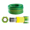 AWTOOLS AW70374 puutarhaletku 50m 1/2 tuuma joustava PVC 3-kerroksinen polyesteri-ristipunoksella