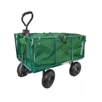 AWTOOLS Puutarhan kuljetuskärry korkea kannella 300 kg