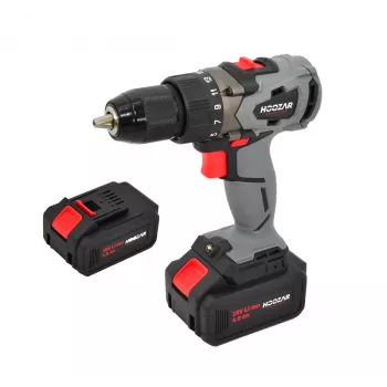 AWTOOLS HOOZAR akku-iskuvääntöruuvinväännin 18V 2x4,0Ah 60Nm CD60BL-M2