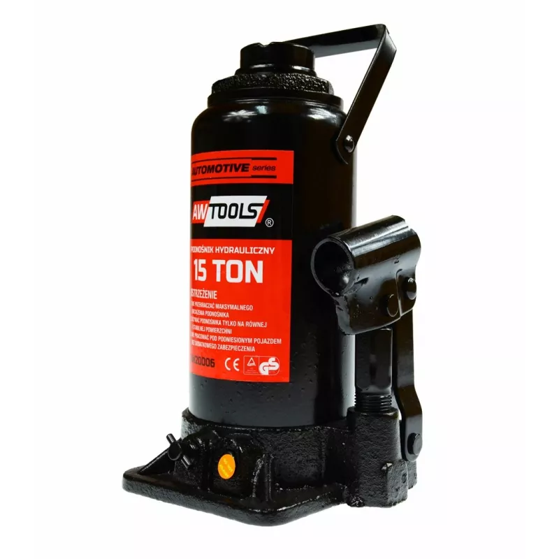 AWTOOLS hydraulinen mäntä-/pylväsdomkraft 15 tonnia 227-432 mm