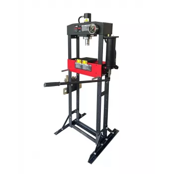 AWTOOLS Hydraulinen puristin painemittarilla 20T PRO Black Line