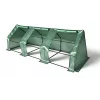 AWTOOLS mini-kalvotunneli-kasvihuone 295x95x95cm sinkitty teräsrunko UV-kestävällä PE-peitteellä