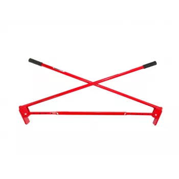 AWTOOLS kiveysklammeri rinnakkaiskahvalla, 100-400 mm leukojen aukko, 100 kg kantavuus, teräs, kahdelle henkilölle