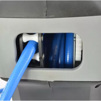 AWTOOLS paineilmaletkukela 8x12mm x 15m automaattisesti kelautuva PVC-letku seinäkiinnitteinen