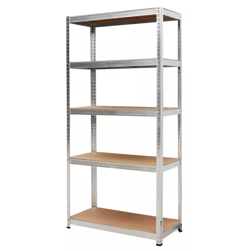 AWTOOLS hylly 5 tasoa 180x90x40 cm kantavuus 250 kg per taso 5,0 mm sinkitty teräs