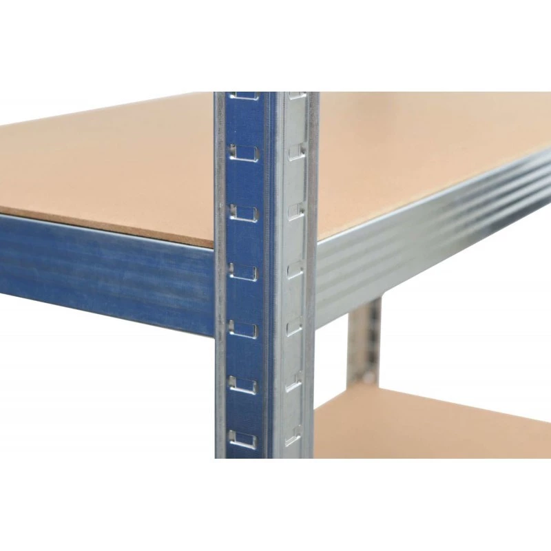 AWTOOLS hylly 5 tasoa 180x90x40 cm kantavuus 250 kg per taso 5,0 mm sinkitty teräs