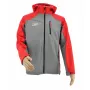 AWTOOLS softshell-takki collegepaita T4 punainen-harmaa L