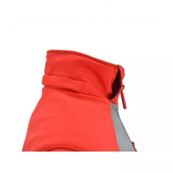 AWTOOLS softshell-takki collegepaita T4 punainen-harmaa koko S