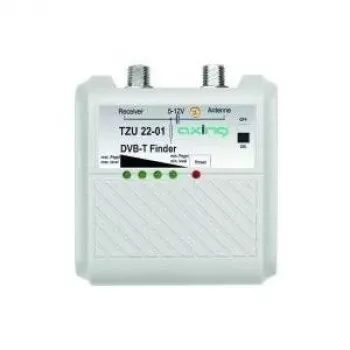 Axing TZU 22-01 2-kertainen F-tyypin signaalinjakaja/-yhdistäjä 5-2400 MHz harmaa