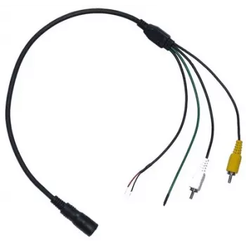 AXION CA 001A sovitin kamera DIN 4-PIN - RCA Cinch