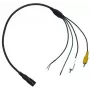 AXION CA 001A sovitin kamera DIN 4-PIN - RCA Cinch