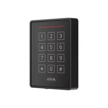Axis A4131-E Reader - RFID-lukija/näppäimistö - johdollinen - musta, NCS S 9000-N