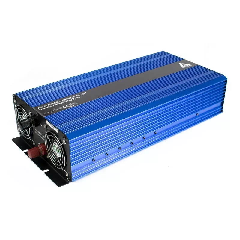 AZO Digital 12 VDC / 230 VAC puhdas siniaalto invertteri SINUS IPS-6000S 6000W
