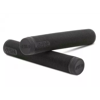 Aztek Lite Grips musta - potkulaudan kahvat tankopäillä, 160mm, 22,2mm sisähalkaisija