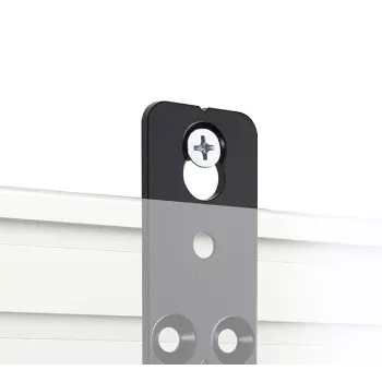 B-TECH SYSTEM X kiskokiinnitysteline BT8390 - 5mm seinästä, musta