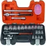 Bahco S240 24-osainen hylsyavainsarja 1/2 tuuman vääntö (10-32 mm)