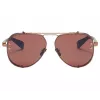 BALMAIN BPS-125E-62 miesten pilotti aurinkolasit gunmetal harmaa 62mm
