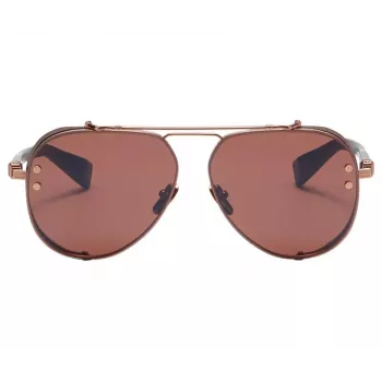 BALMAIN BPS-125E-62 miesten pilotti aurinkolasit gunmetal harmaa 62mm