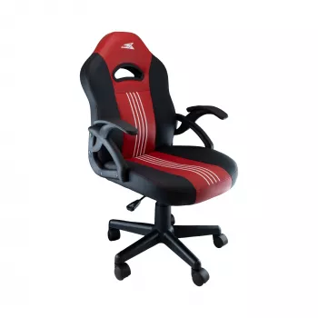 Baracuda ABALONE-B/R pelituoli Black/Red – ergonominen PU-nahka, 2D-käsinojat, kaasujousi luokka 4