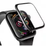 Baseus 0,23 mm taivutettu panssarilasi näytönsuoja Apple Watch 38 mm musta (SGAPWA4-C01)