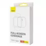 Baseus 41 mm NanoCrystal -suojakalvo Apple Watch 7/8/9 -kellolle, 2 kpl:n pakkaus, kirkas