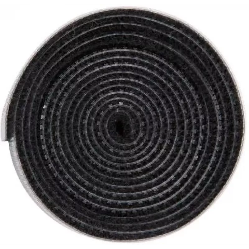 Baseus ACMGT-F01 yleinen flanellikaapelinhallintahihna, polypropeeni (PP), musta, 3m