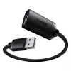 Baseus AirJoy Series USB 2.0 -jatkokaapeli 1,5 m musta