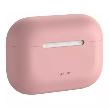 Baseus AirPods Pro Silica silikonigeelisuojakotelo pinkki