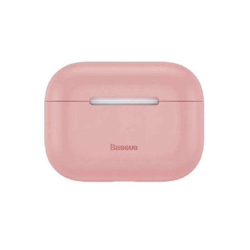 Baseus AirPods Pro Silica silikonigeelisuojakotelo pinkki