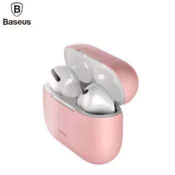 Baseus AirPods Pro Silica silikonigeelisuojakotelo pinkki