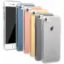 Baseus Apple Simple Series -kotelo iPhone7 ARAPIPH7-A03 läpinäkyvä sininen