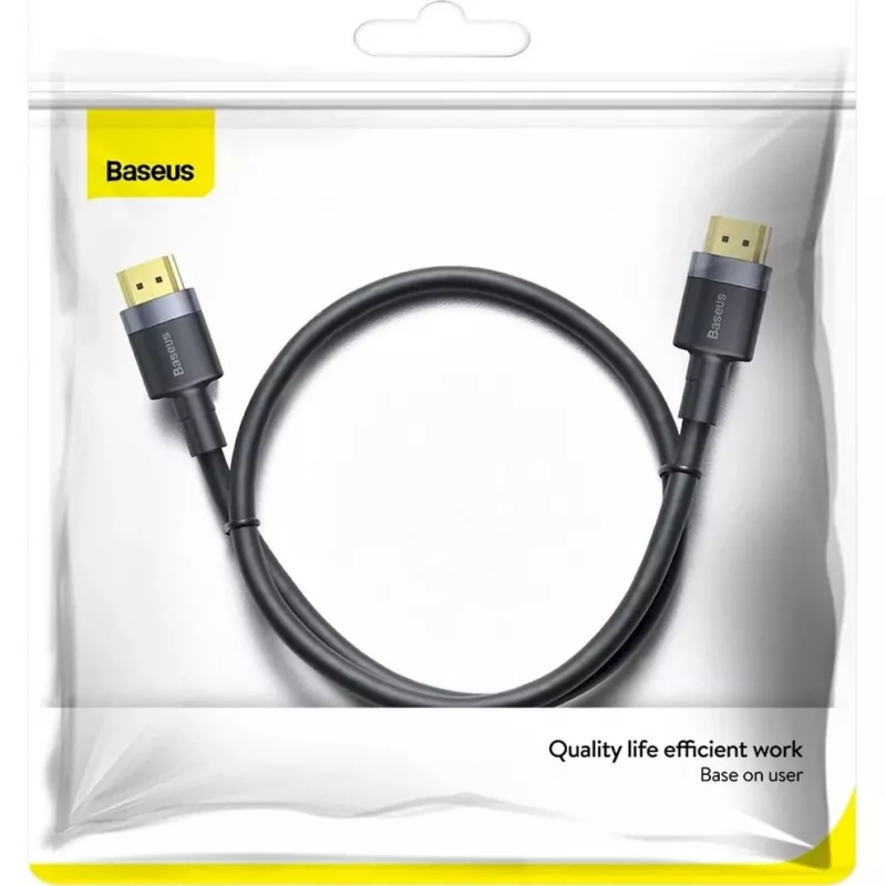 Baseus Cafule HDMI 2.0 kaapeli 1m M/M musta