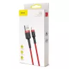 Baseus Cafule Lightning -kaapeli 2A 3m punainen/musta (CALKLF-R09)
