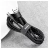 Baseus Cafule USB 2.0 Type-A – Micro-B uros-uros-kaapeli 2 m (musta)