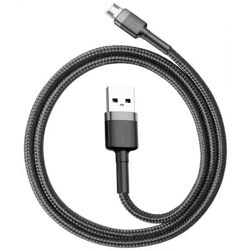 Baseus Cafule USB 2.0 Type-A – Micro-B uros-uros-kaapeli 2 m (musta)