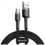 Baseus Cafule USB 2.0 Type-A – Micro-B uros-uros-kaapeli 2 m (musta)