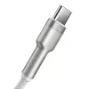 Baseus Cafule USB-A - USB-C -kaapeli, 66W, 1 m, valkoinen