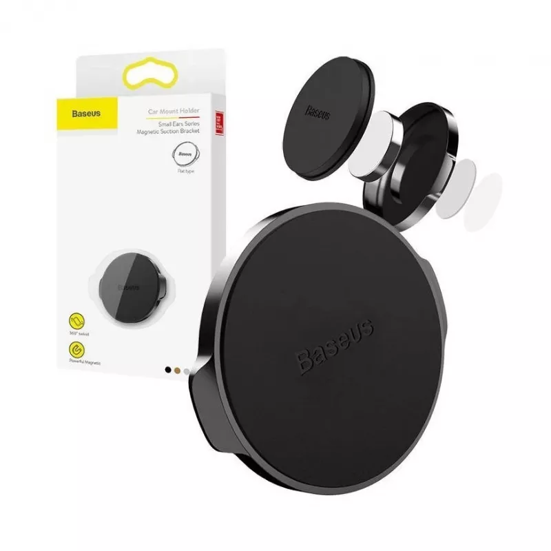 Baseus Car Mount Small Ears Series magneettipidike musta